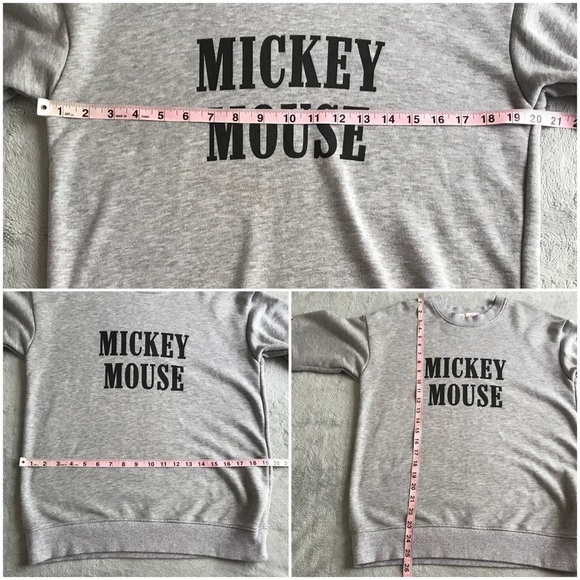 Bershka Mickey Mouse Graphic Sweatshirt Disney - Picture 8 of 8